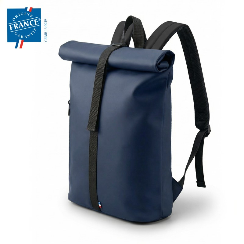 Sac à dos publicitaire L'Horizon Origine France Bleu marine